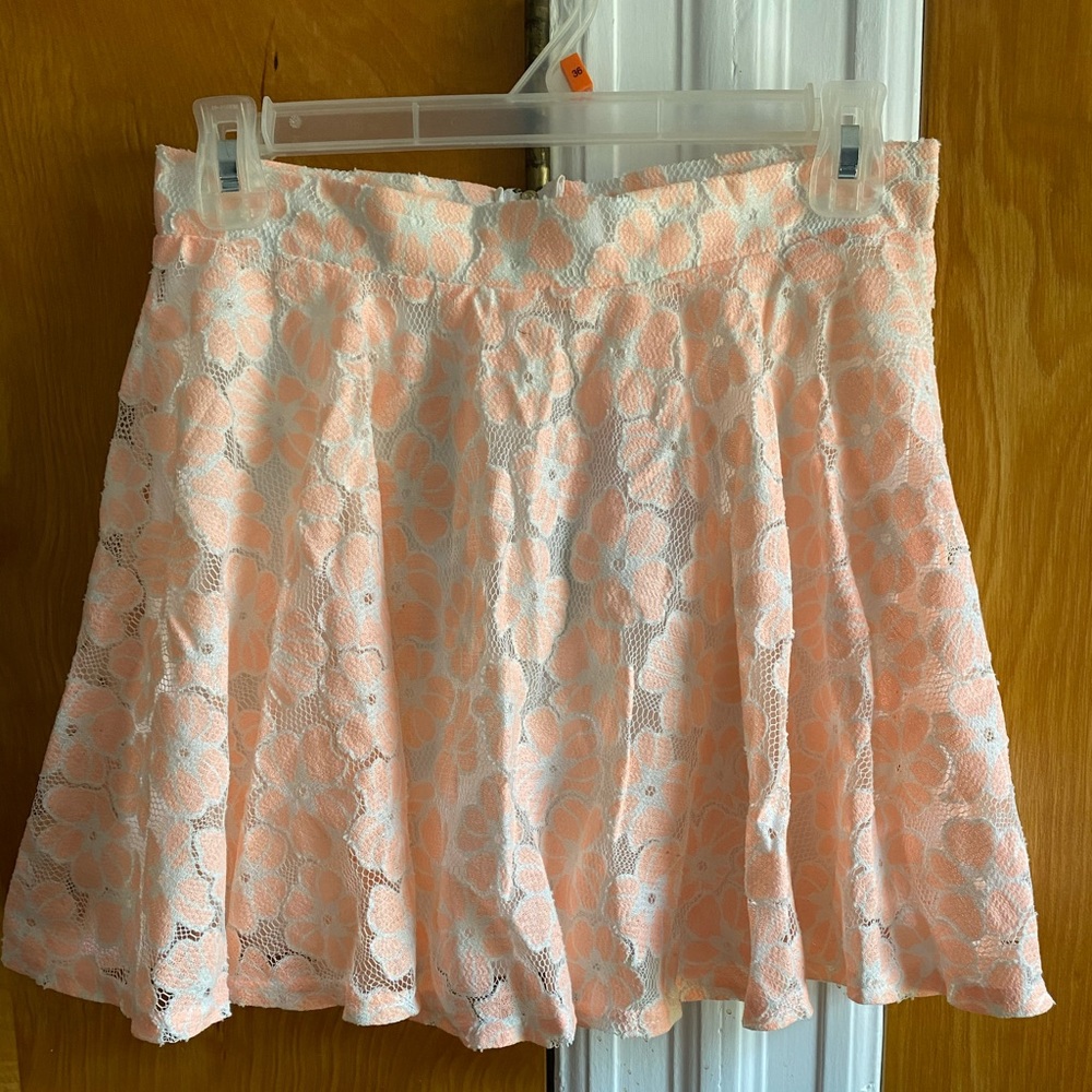 Lace Mini Skirt